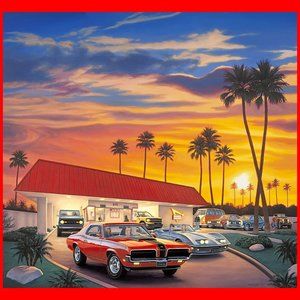 Las Vegas IN-N-OUT Burger T-Shirt Black 2022 Golden Hour Multiple Sizes